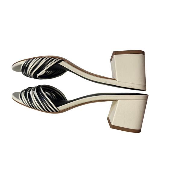 Reformation black and white sandals size 9 - Picture 8 of 8